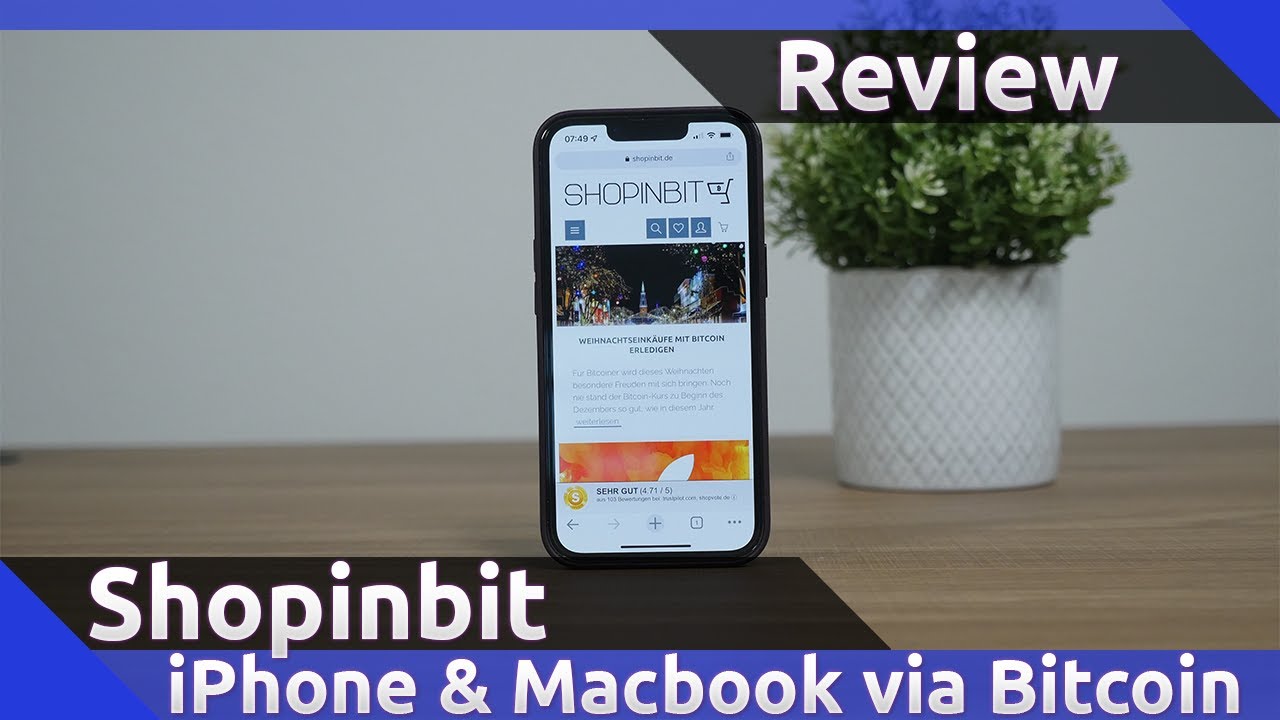 Shopinbit - Einkaufen mit Kryptowährungen - Review (2021)