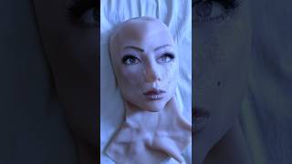 Small touch ups for your pretty face... This hyper-realistic silicone mask is pure doll perfection