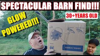 SPECTACULAR BARN FIND!!! 30+ years old glow powered...