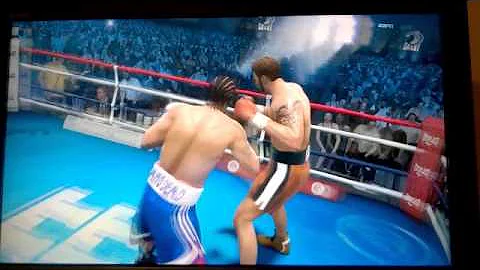 Counter puncher style fight night champion