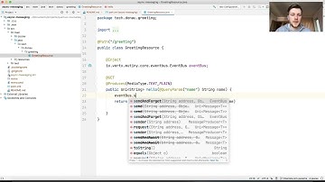 Quarkus Backend development with Java and GraalVM - Asynchronous Message Passing