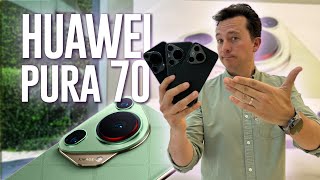 Huawei Pura 70 y su PODEROSA cámara