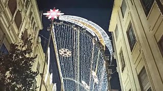 Navidad/Christmas lights and decorations in Cordoba, Spain