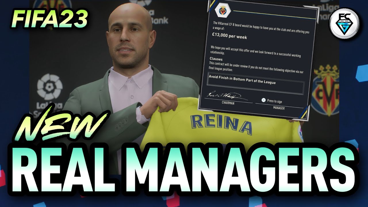 FIFA 23 Career Mode new features include real managers and playable  highlights - Mirror Online