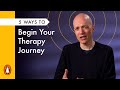 5 Ways To Start Your Therapeutic Journey with Alain De Botton