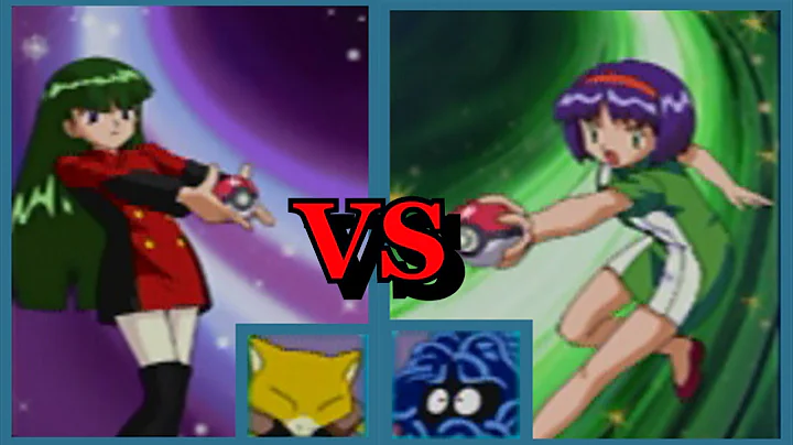 Pokemon Puzzle League: H-Warrior (Erika/Tangela) vs PknmPrncess (Sabrina/Abra) - Match 1 (1)