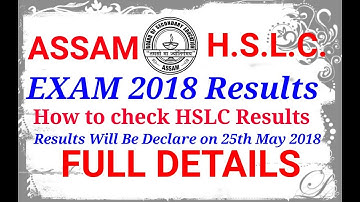 2018 HSLC Result Will be declare on 25th May, SEBA 10th Class Result