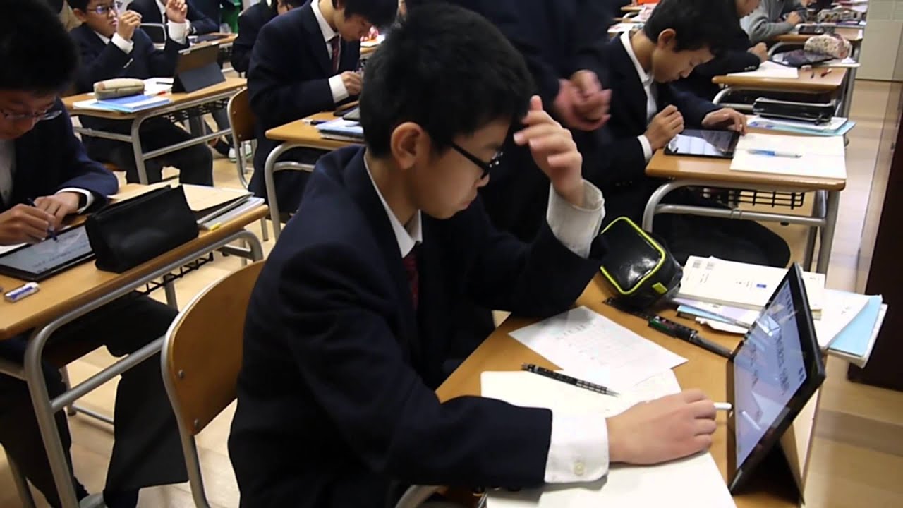 立命館中学校 数学 小テスト 生徒が問題を楽しみながら作成 クラス全員が基礎の定着を実現できる 越智先生 アプリ ロイロノート スクール Youtube