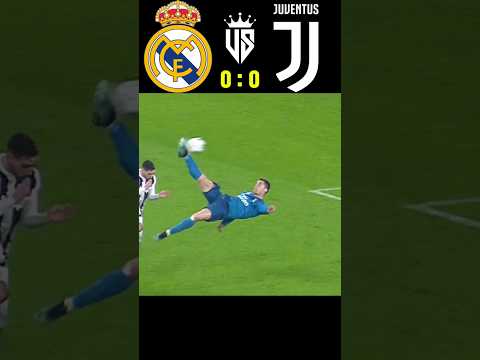 Real Madrid 🆚️ Juventus | (3-0) Match | Highlights #shorts #football #youtube #ronaldo