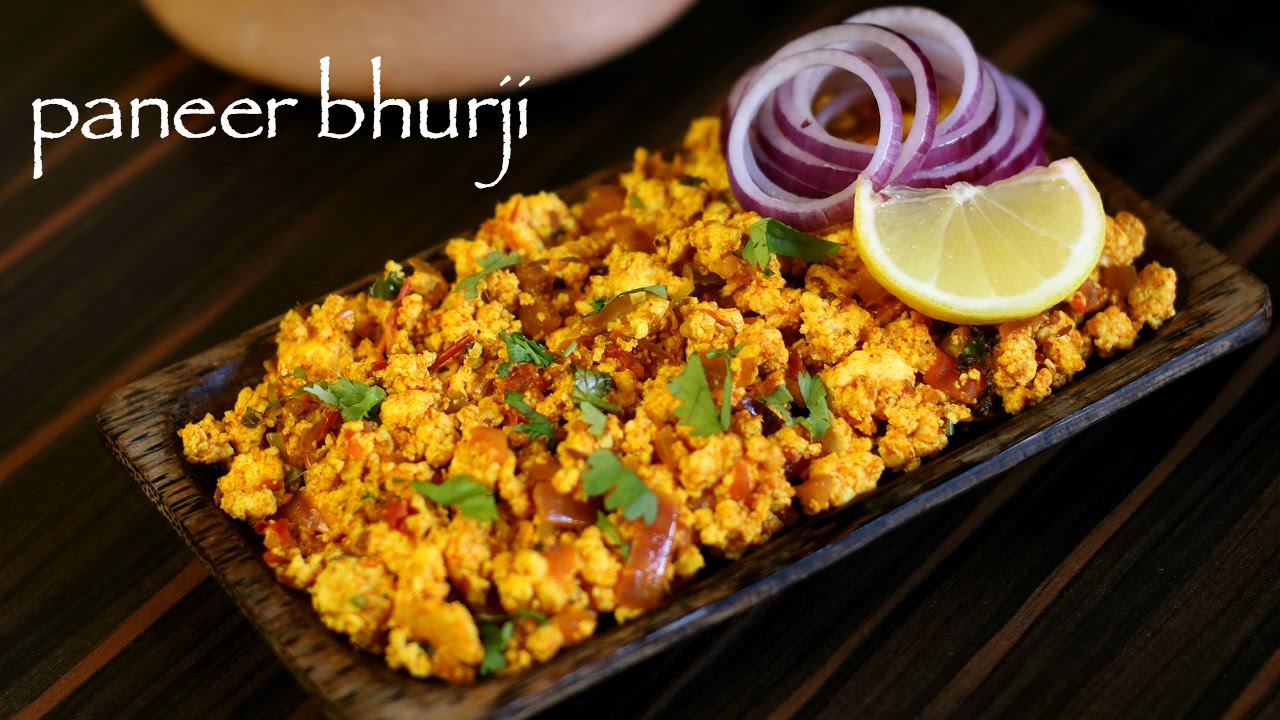 ⁣paneer bhurji recipe | how to make dry paneer bhurji recipe