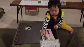Daily Nene-nyan Vol.23 クレヨンをお片づけする1歳児