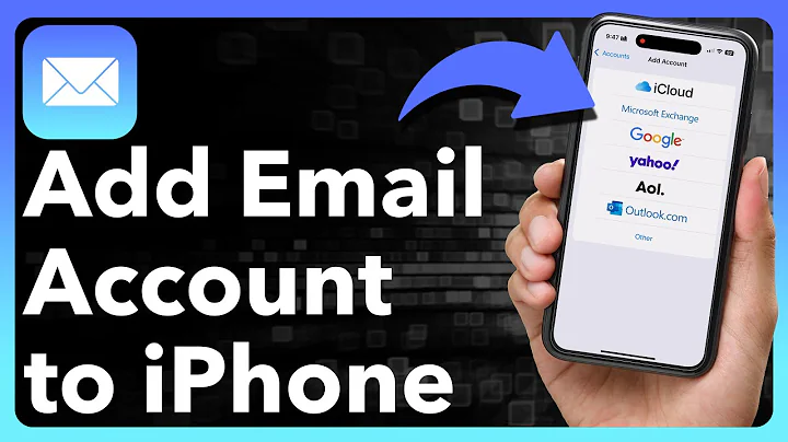 How To Add Email Account To iPhone