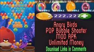 UPDATED 22.03.2022 | Angry Birds POP Bubble Shooter v3.103.0 MOD APK | Unlimited Money | Gameplay screenshot 4