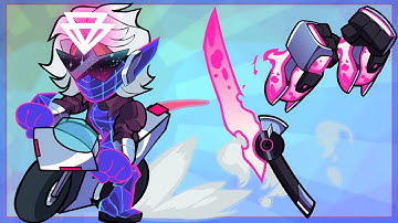 Showing Off My FUTURE WAVE VAL TIER 3!! ► Brawlhalla 1v1 Gameplay