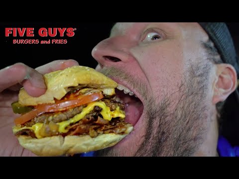 My First Time Trying Five Guys Burgers! thumbnail