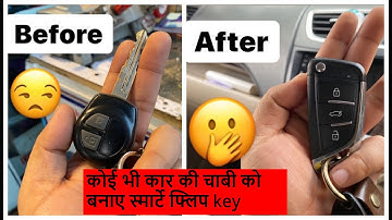 NEW SMART FLIP KEY FOR MY SWIFT😨 II NORMAL KEY CONVERT INTO FLIP KEY😍 II RAAHEE