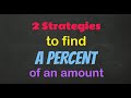 Understanding Percentage Calculation Strategies