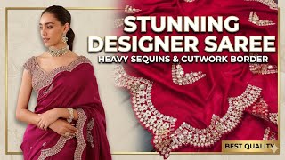 Omg Most Stunning Red Saree Of 2026? Unboxing Pure Vichitra Silk