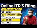 ITR 3 Filing Online 2026-27 | ITR 3 Filing Online 2025-26 | How to File ITR 3 Form | ITR 3 Tutorial