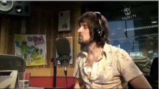 Kasabian - Serge interviewed in Triple J studio 2009