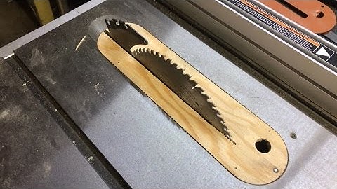 DIY Zero Clearance Insert Rigid R4512