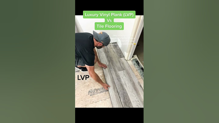 Luxury Vinyl Plank vs Tile…