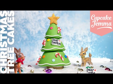 How to Make Mini Christmas Tree Cakes!