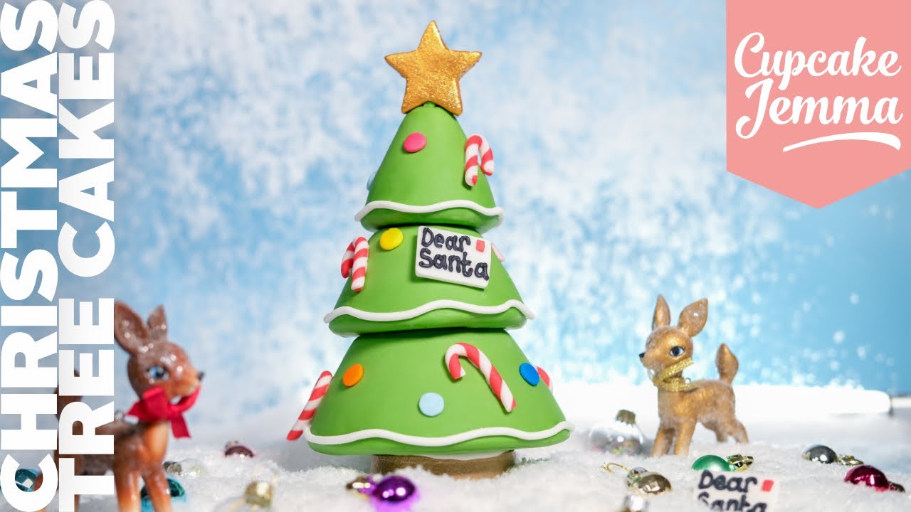 How to Make Mini Christmas Tree Cakes! Get the recipe and the technique
