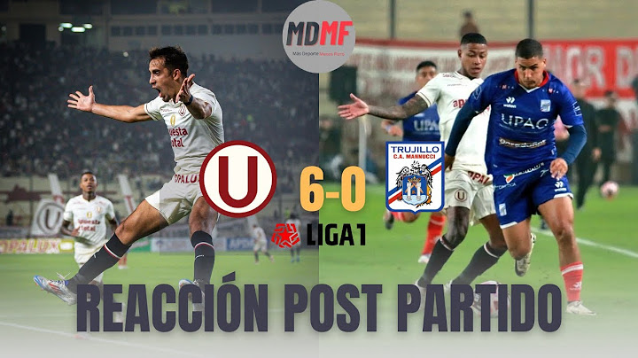 REACCIÓN DEL U 🟡6-0 CARLOS MANNUCCI 🔵🔥🏟️