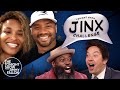 Jinx Challenge with Ciara and Russell Wilson | The Tonight Show Starring Jimmy Fallon