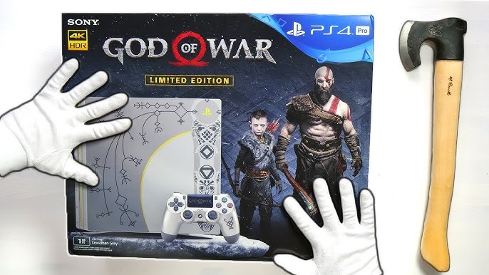 Diktat Muligt rygte PS4 Pro "GOD OF WAR" Console Unboxing (PlayStation 4 Limited Edition) -  YouTube