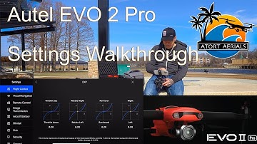 🚁 Autel EVO 2 Pro Explorer App Walkthrough EXP Setup & 10 Bit Camera Settings 🚁