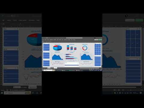 شرح تصميم داشبورد احترافية على ال اكسل فى 30 دقيقة فقط