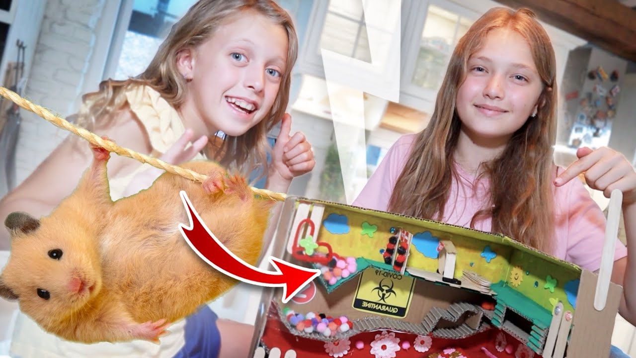 🐹 CONCURS între HAMSTERII fetelor. Cine a câștigat?