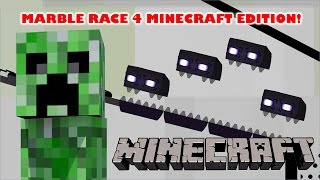 Marble Race 4 - Minecraft Edition in Algodoo - Kinder Playtime Kind...