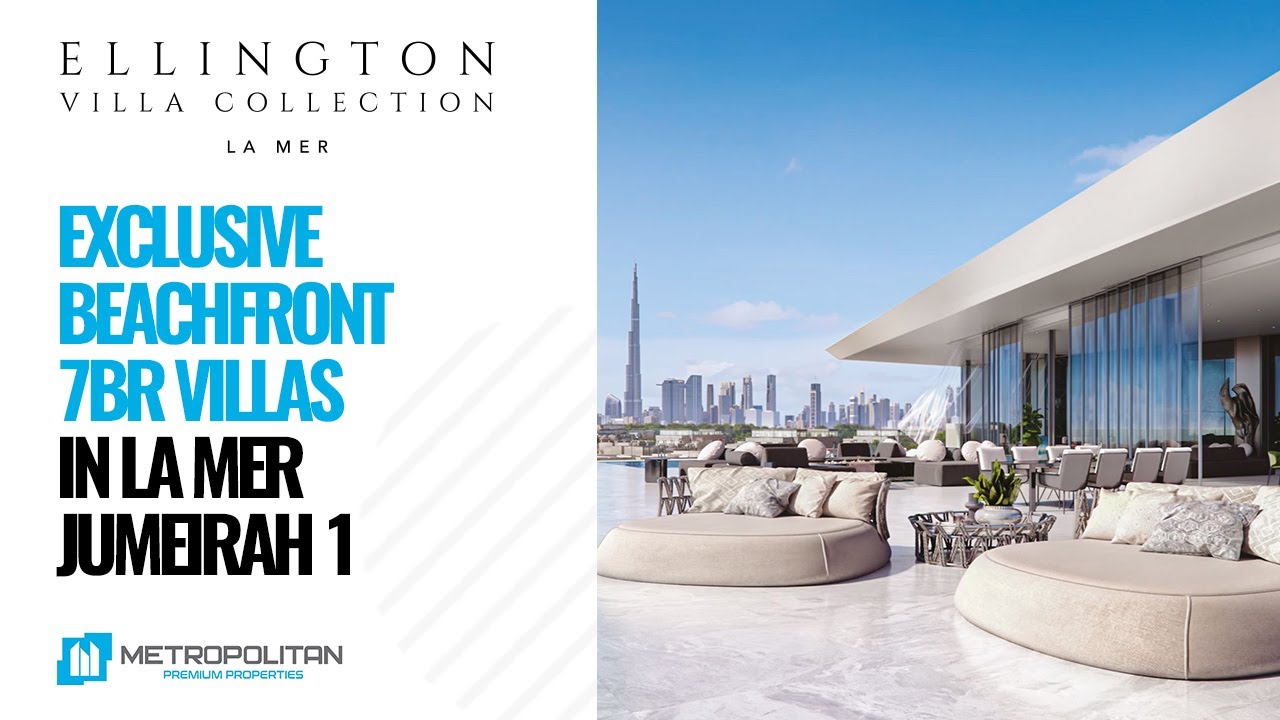 Ellington Villa Collection — La Mer – new launch in Dubai