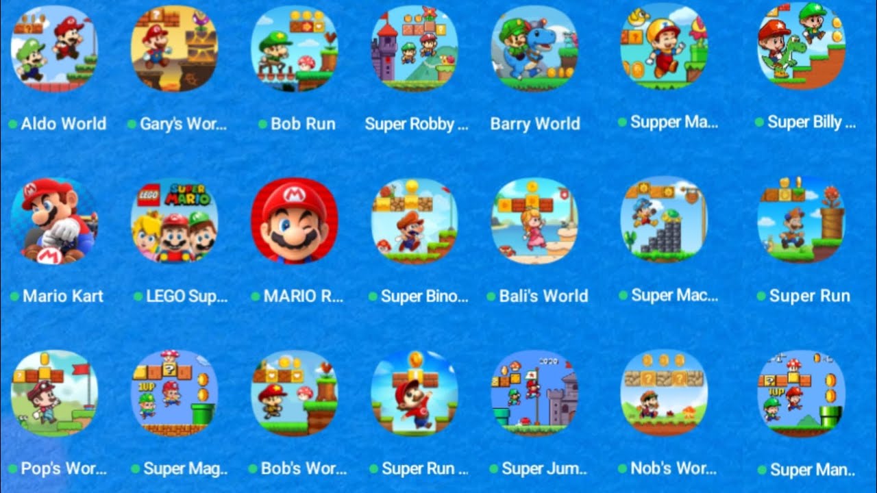 SUPER MARIO ALL GAMES MOBILE ANDROID IOS RETRO GAMING THE SUPER MARIO ALL GAMES MOBILE ANDROID IOS RETRO GAMING THE