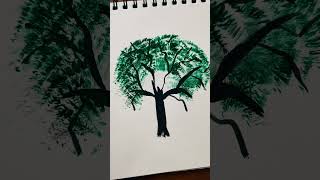 #art #painting #simplepainting #easyart #treepainting