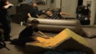 Air bed launch, what could go wrong