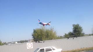 VPBLV AZUR AIR BOEING 757-200 LANDING ROSTOV 21.08.17