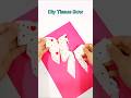 Diy Tissue Bow making ideas/ Hair accessory/ Bow craft tutorial