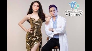 Hoa Hậu Hương Giang chia sẻ Nâng vòng 1 túi giọt nước - bác sĩ Chiêm Quốc Thái.