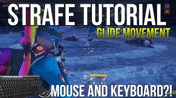 The Division 1.7 | How To Strafe/Glide "Mouse & Keyboard"