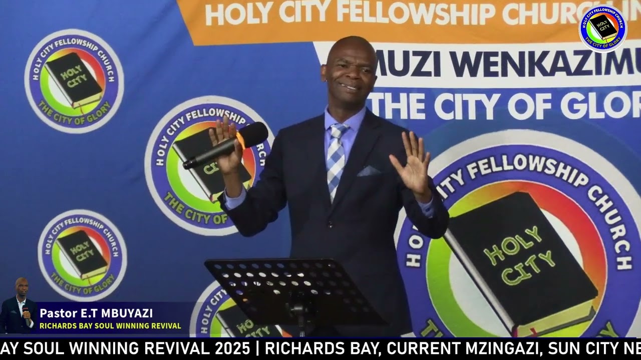 Pastor E.T Mbuyazi | Amandla Okuhlangana noJesu