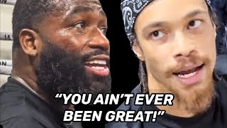 The FULL Adrien Broner & Blair Cobbs HEATED CONFRONTATION & EXPLOSIVE WORKOUT AFTERMATH