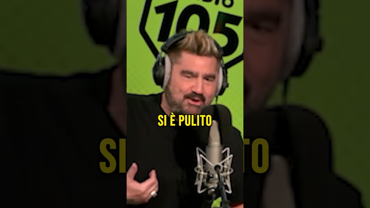 Fabio Alisei lo sputacchione #radio105 #perte #lozoodi105