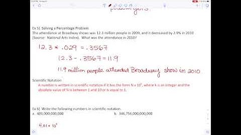DM 1.7 Exponents, Square Roots, Order of Operations, and Scientific Notation - Day 2
