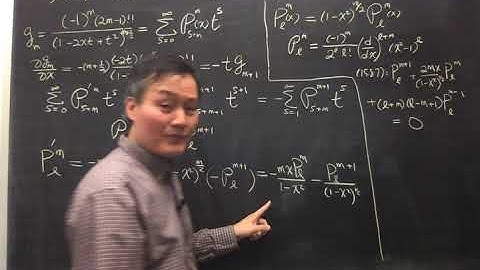 Arfken 7th Edition Section 15.4 Associated Legendre Polynomials - Recurrence Formulas, 3, continue