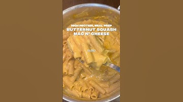 Caloriearme, eiwitrijke pompoen-mac n