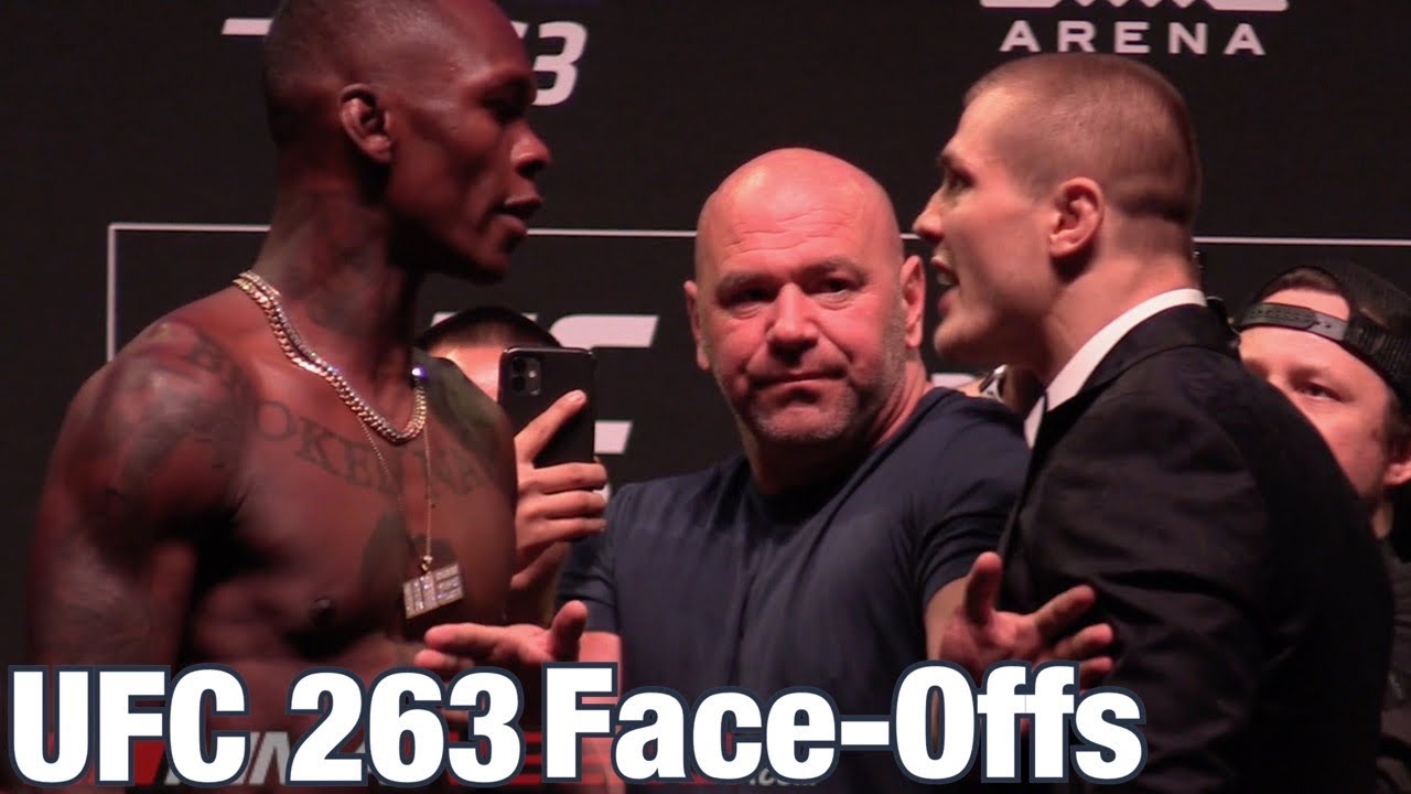 Ufc 263 Adesanya Vs Vettori 2 Press Conference Face Offs Video